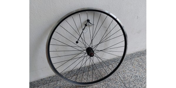 Obročnik 29" mtb - zadnji na kaseto, V-brake, črn